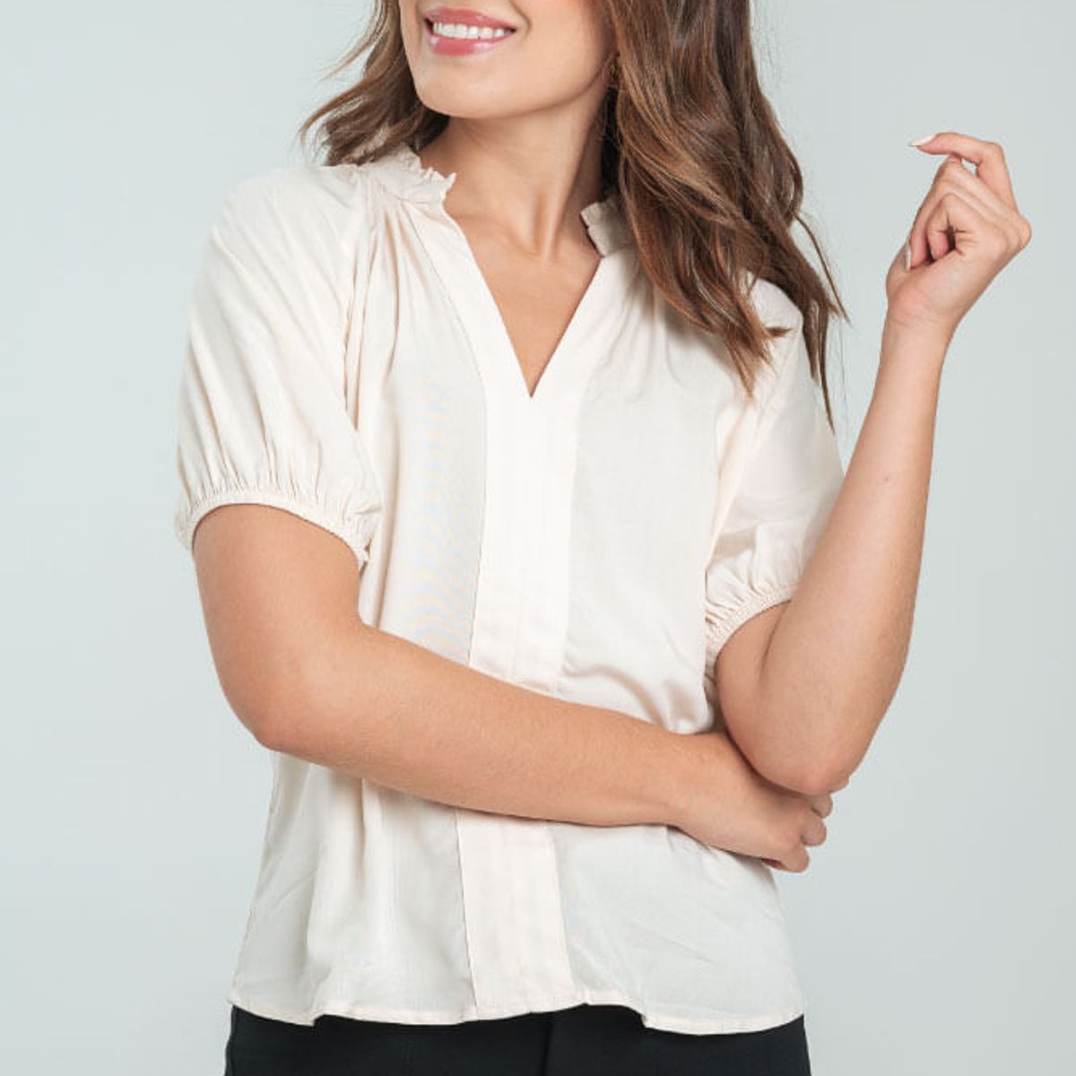 RAGGED - Blusa honey Beige claro Ragged