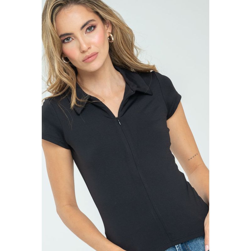 RAGGED - Top lheyton Negro Ragged