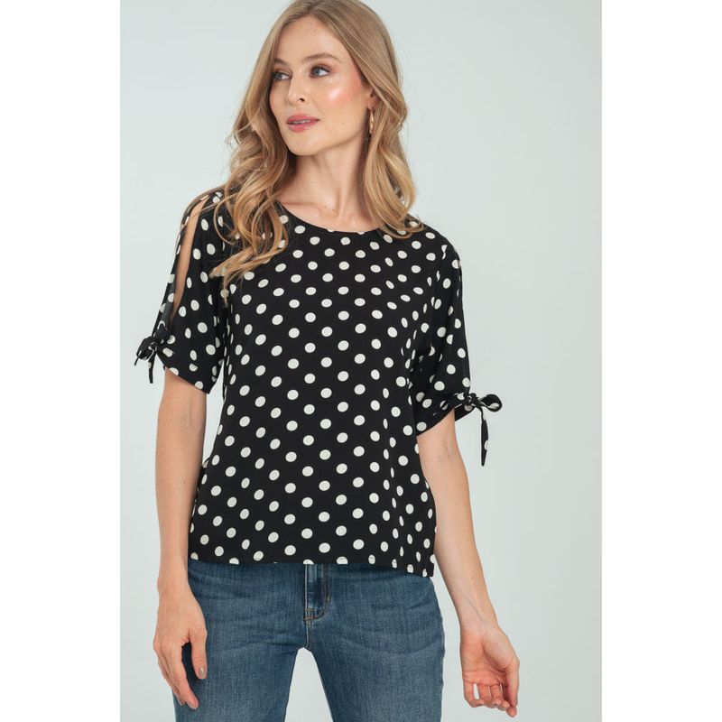 RAGGED - Blusa mhyka Negro Ragged