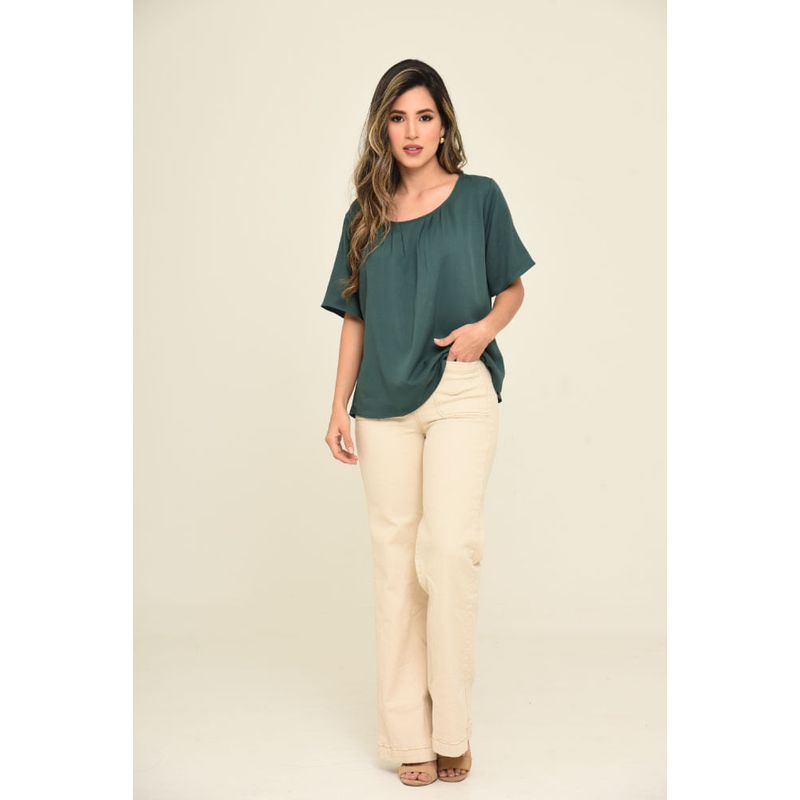 RAGGED - Blusa aitanha Verde oscuro Ragged