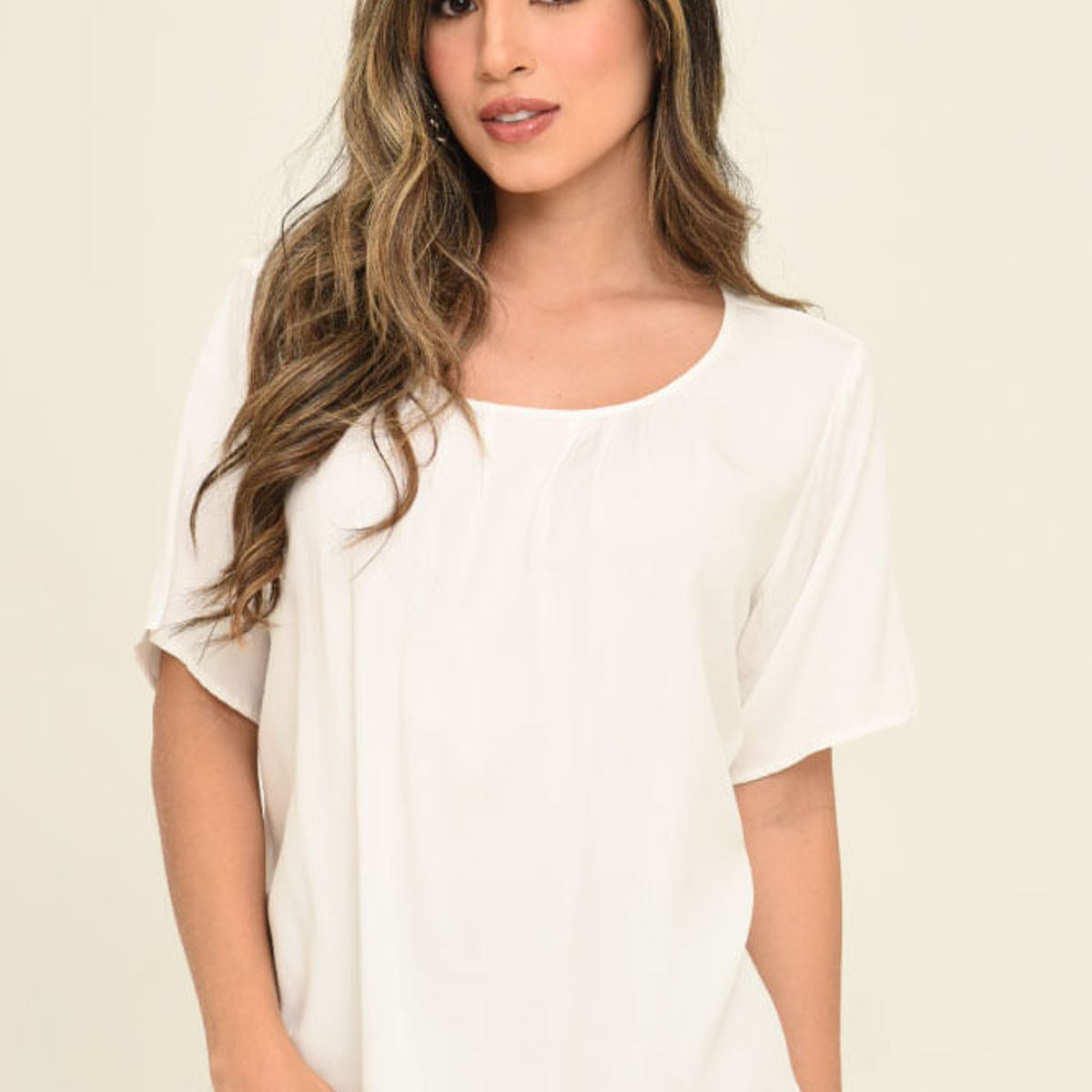 RAGGED - Blusa aitanha Blanco crudo Ragged.