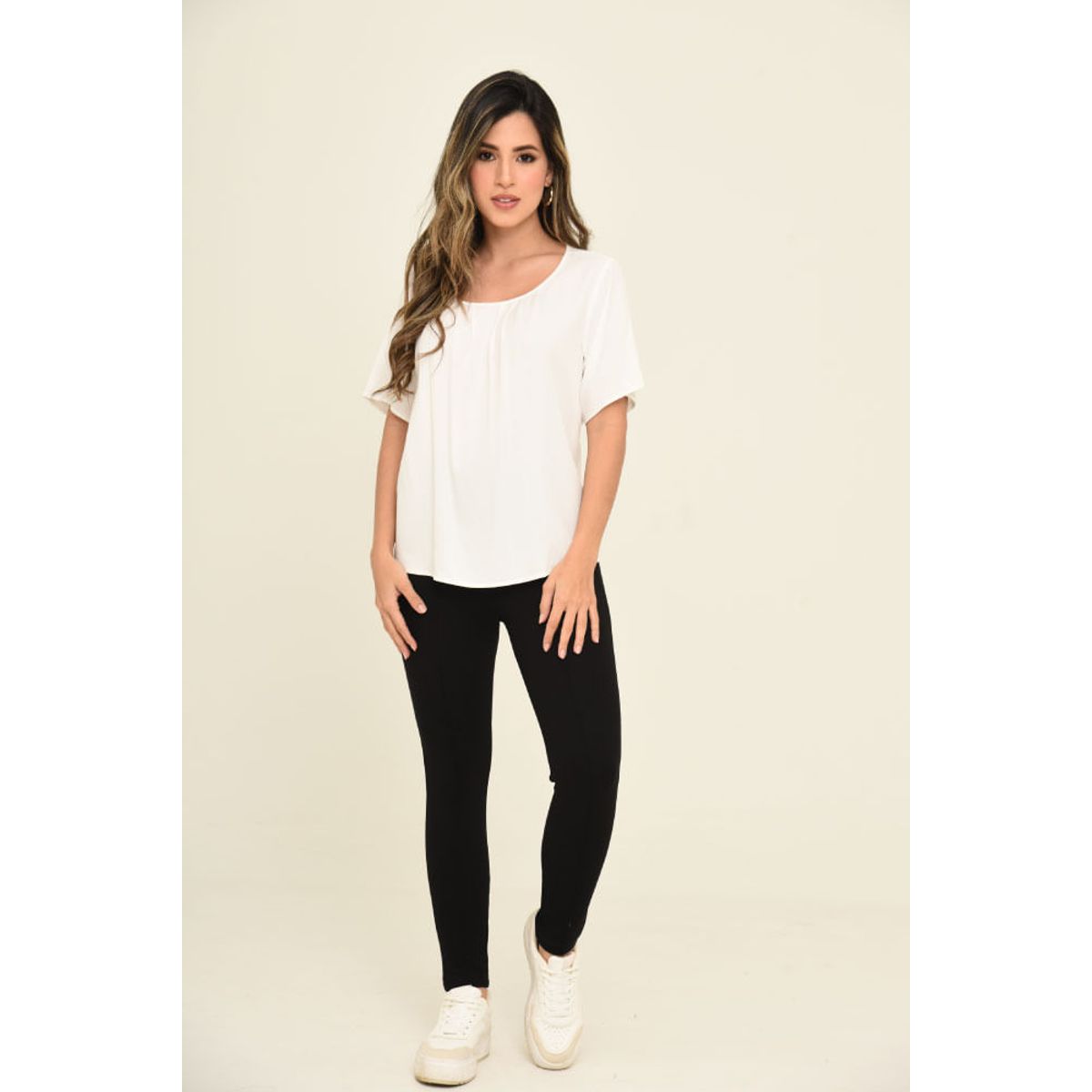 RAGGED - Blusa aitanha Blanco crudo Ragged.