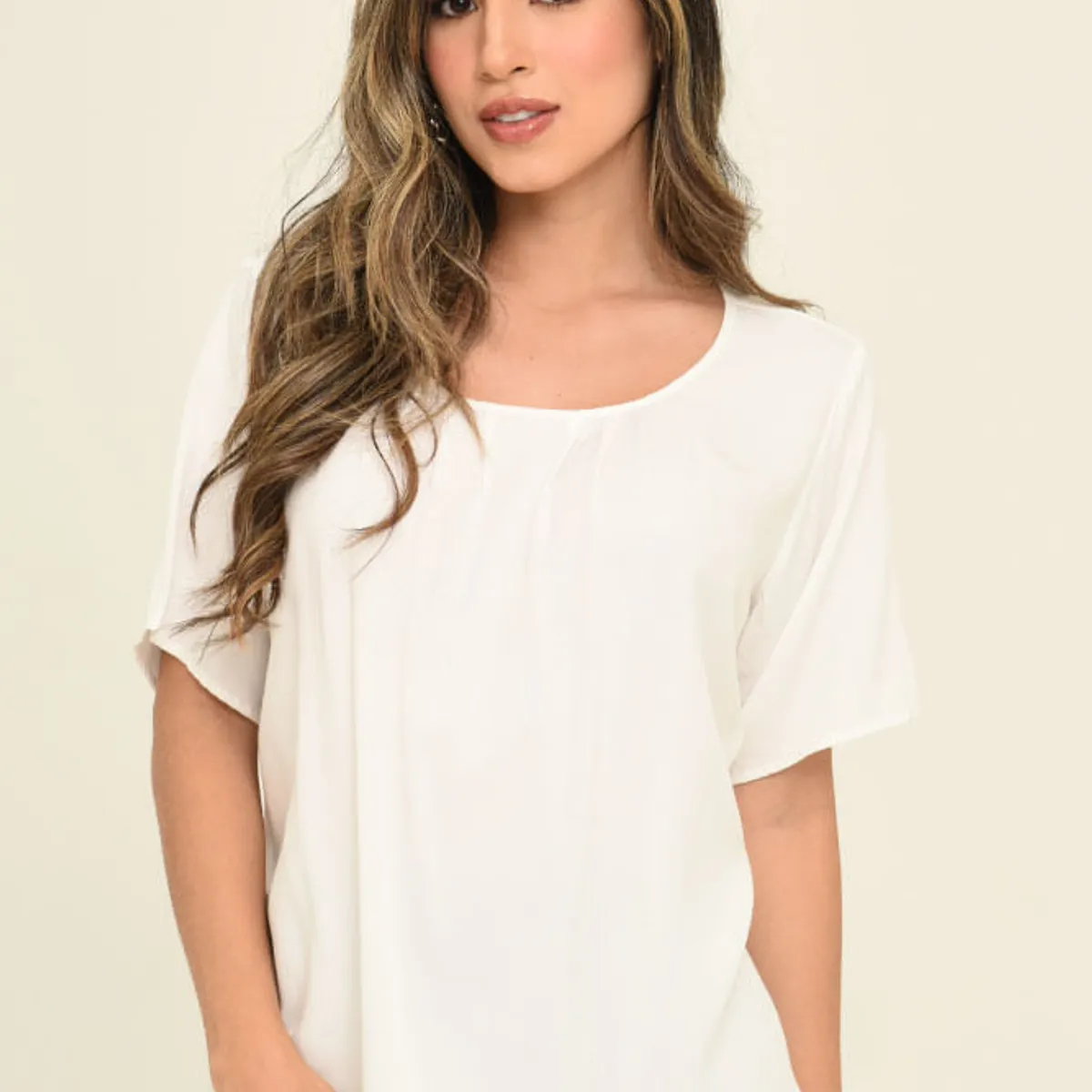 RAGGED - Blusa aitanha Blanco crudo Ragged.