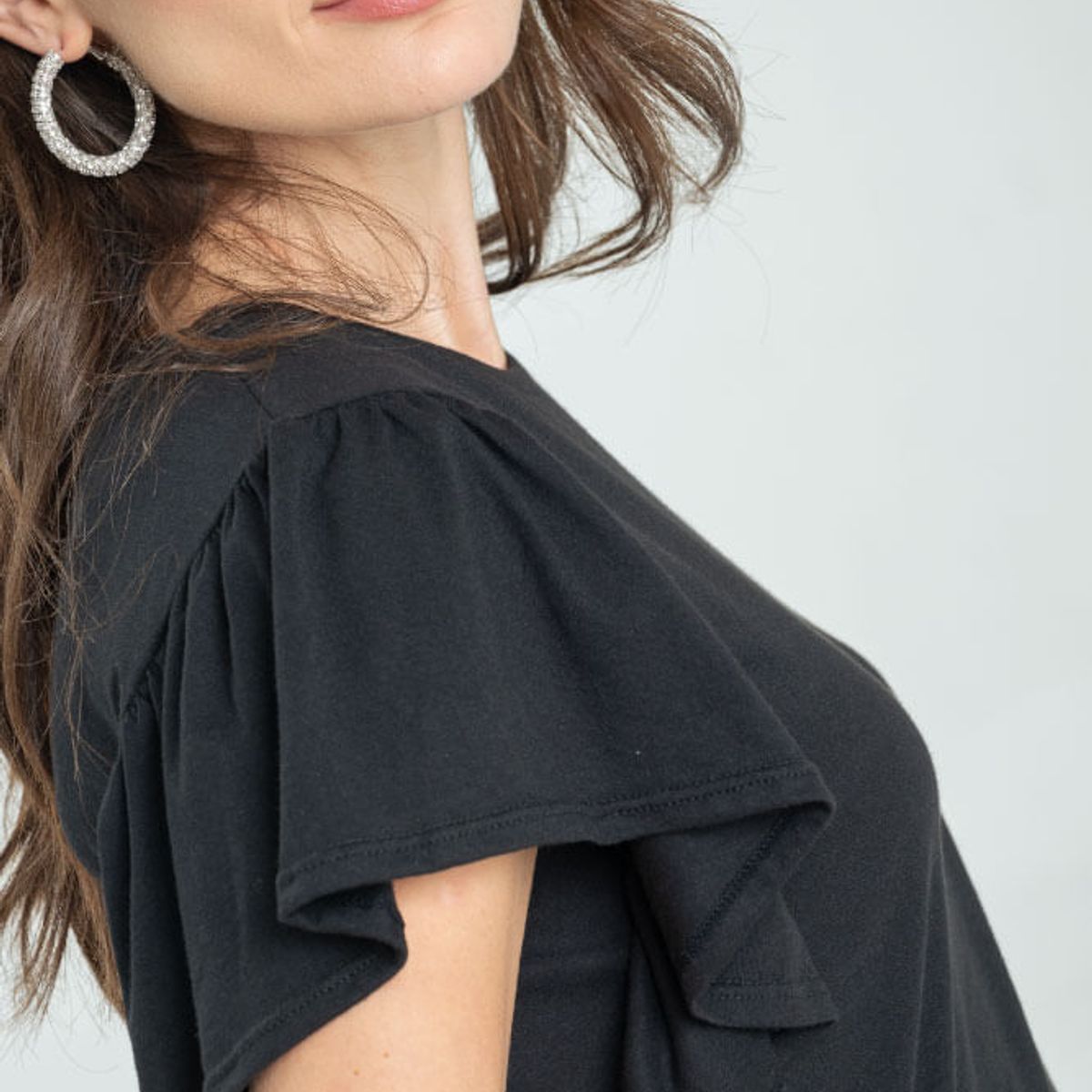 RAGGED - Camiseta montal Negro Ragged.