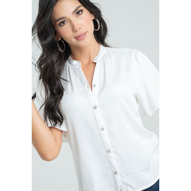 RAGGED - Camisa louise Blanco crudo Ragged