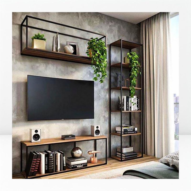GENERICO - Mueble para Tv Biblioteca estanteria Cubo 170x40x190cm