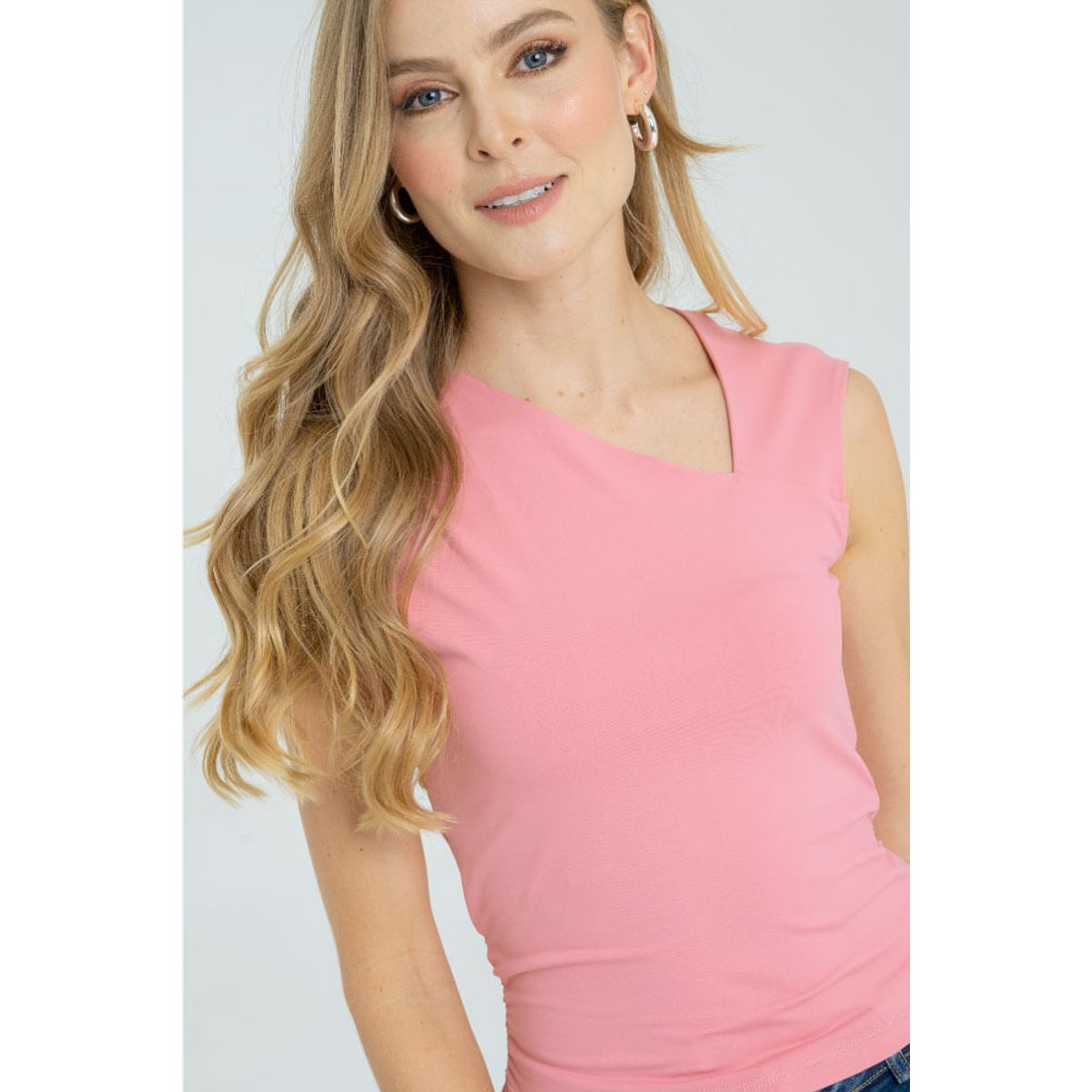 RAGGED - Top bruselas Rosado oscuro Ragged