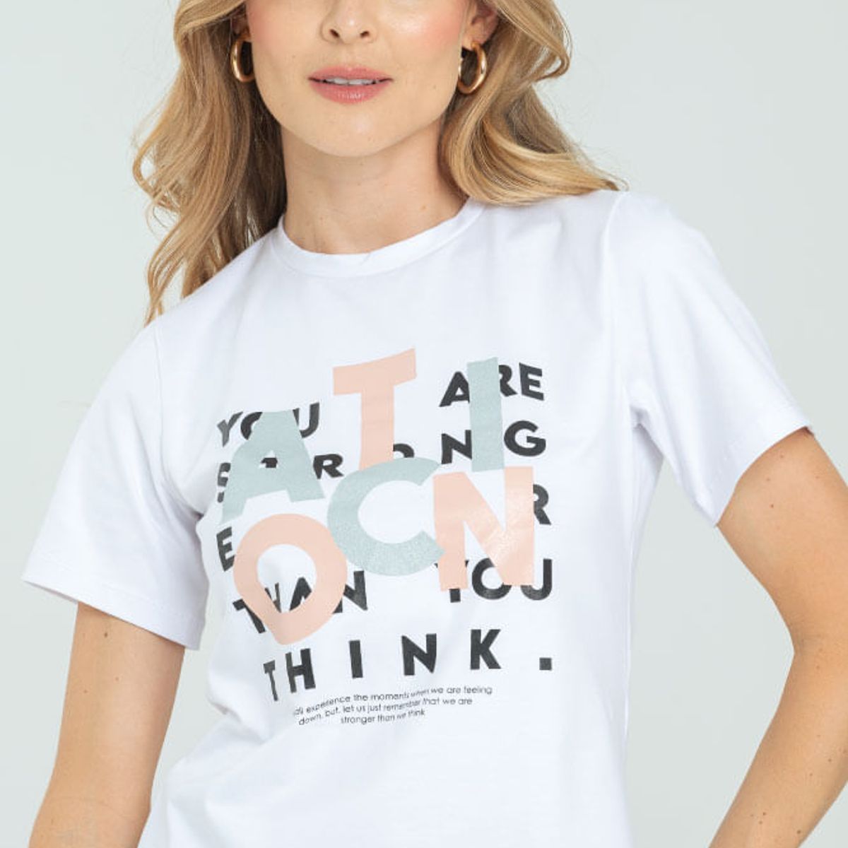 RAGGED - Camiseta stronger Blanco Ragged