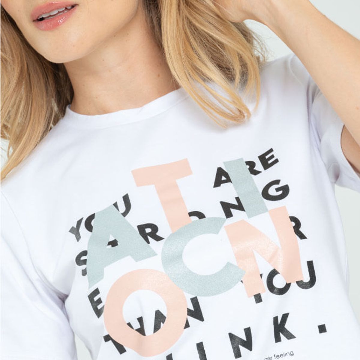 RAGGED - Camiseta stronger Blanco Ragged