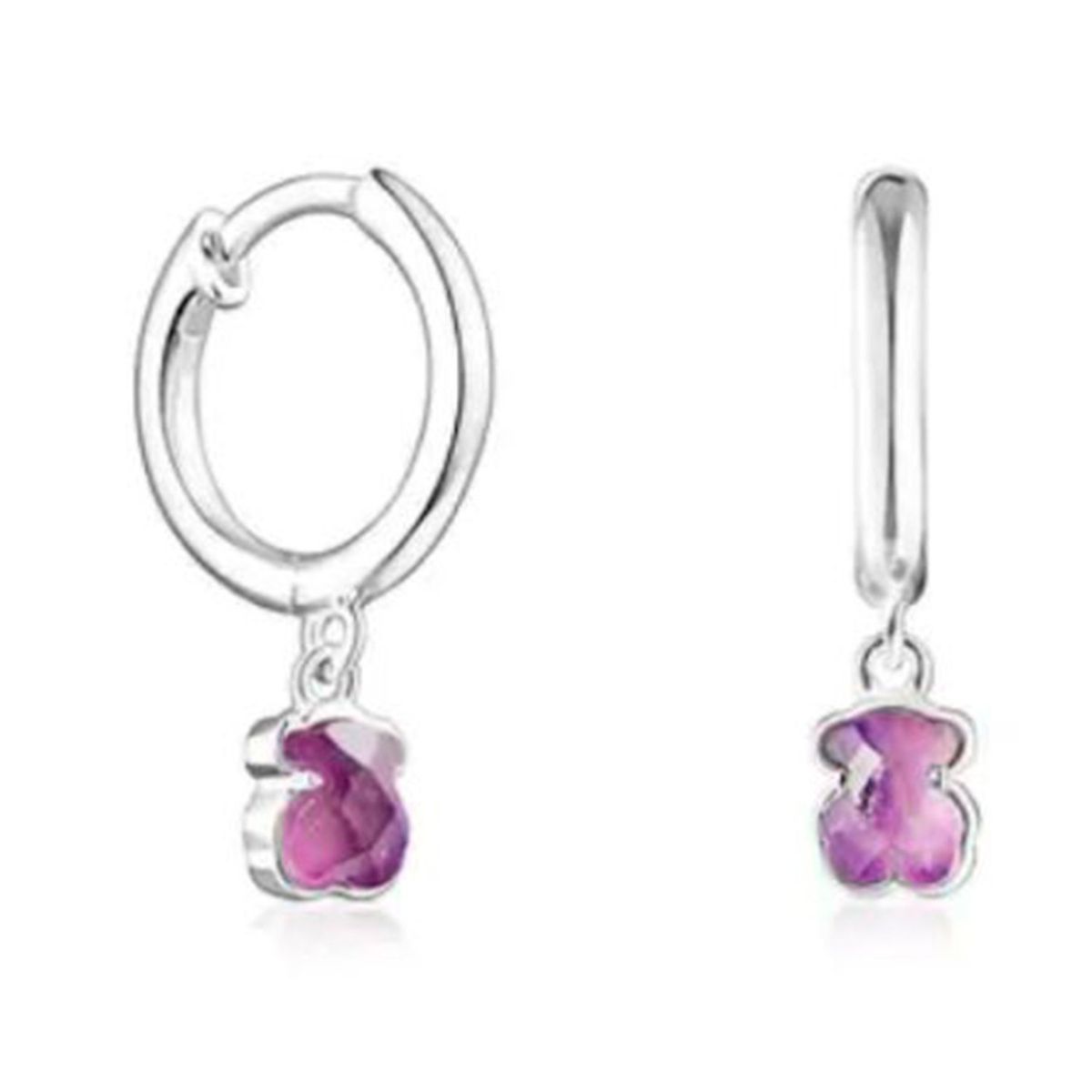 TOUS - Aretes  Tous Para Mujer Cool Color kaos Icon Plata 