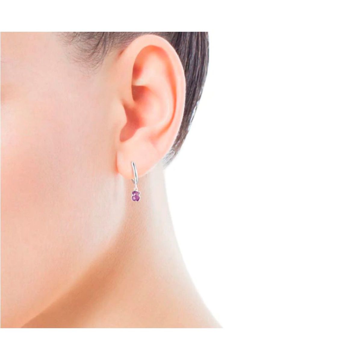 TOUS - Aretes  Tous Para Mujer Cool Color kaos Icon Plata 