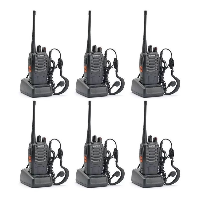 BAOFENG - Radios de comunicacion baofeng woki toki boquitoquis x 6