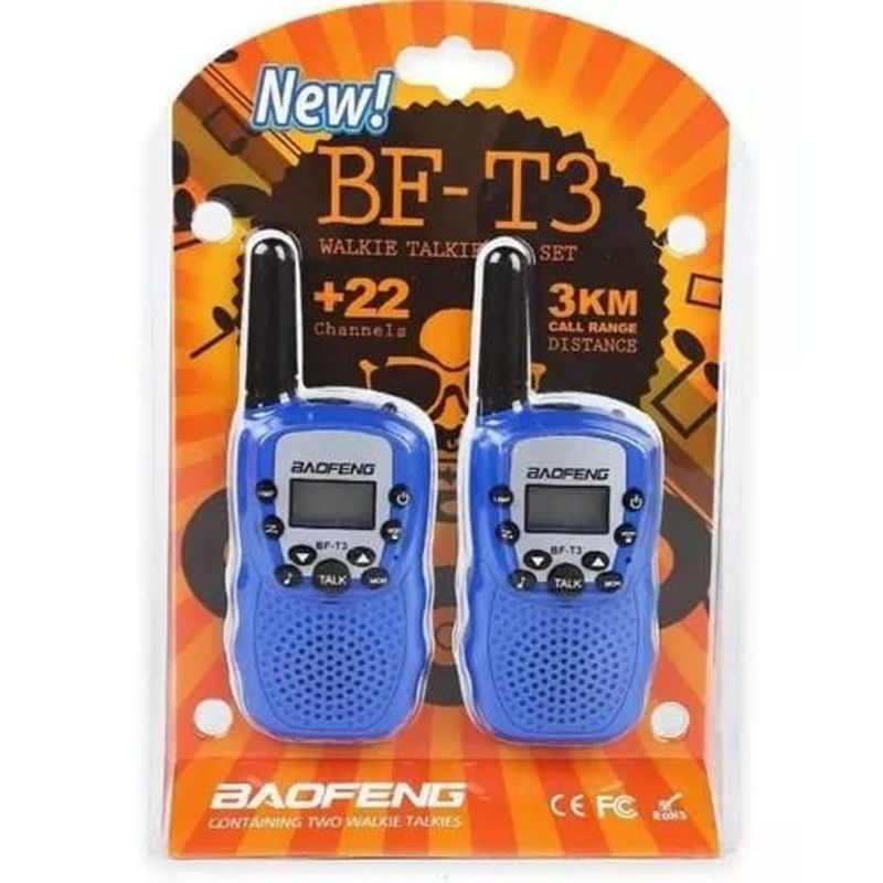 BAOFENG - Boquitoquis Baofeng BF -T3 Radio Telefono Inalambrico X2