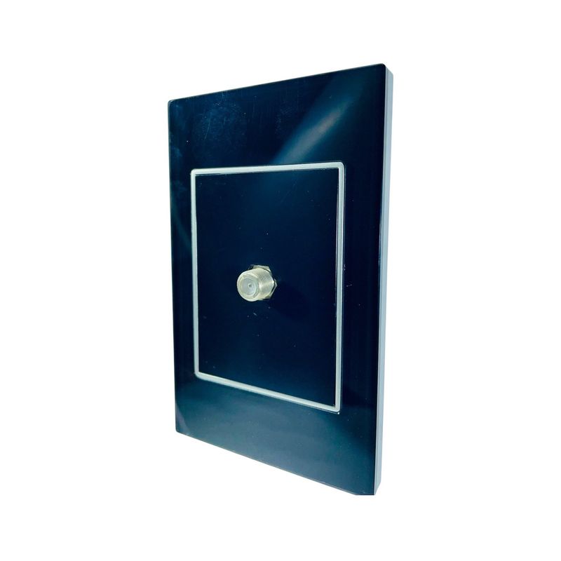 MERCURY - TOMA COAXIAL NEGRO DE LUJO