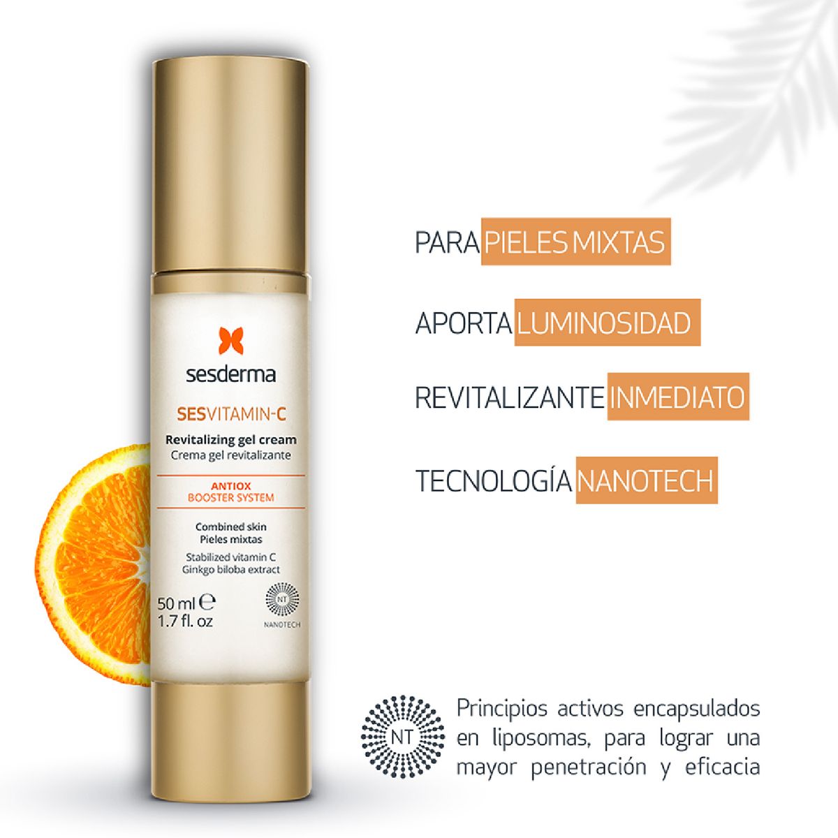 SESDERMA - Tratamiento antiedad Sesvtamin-C Revitalizante Sesderma para Todo tipo de piel 50 ml