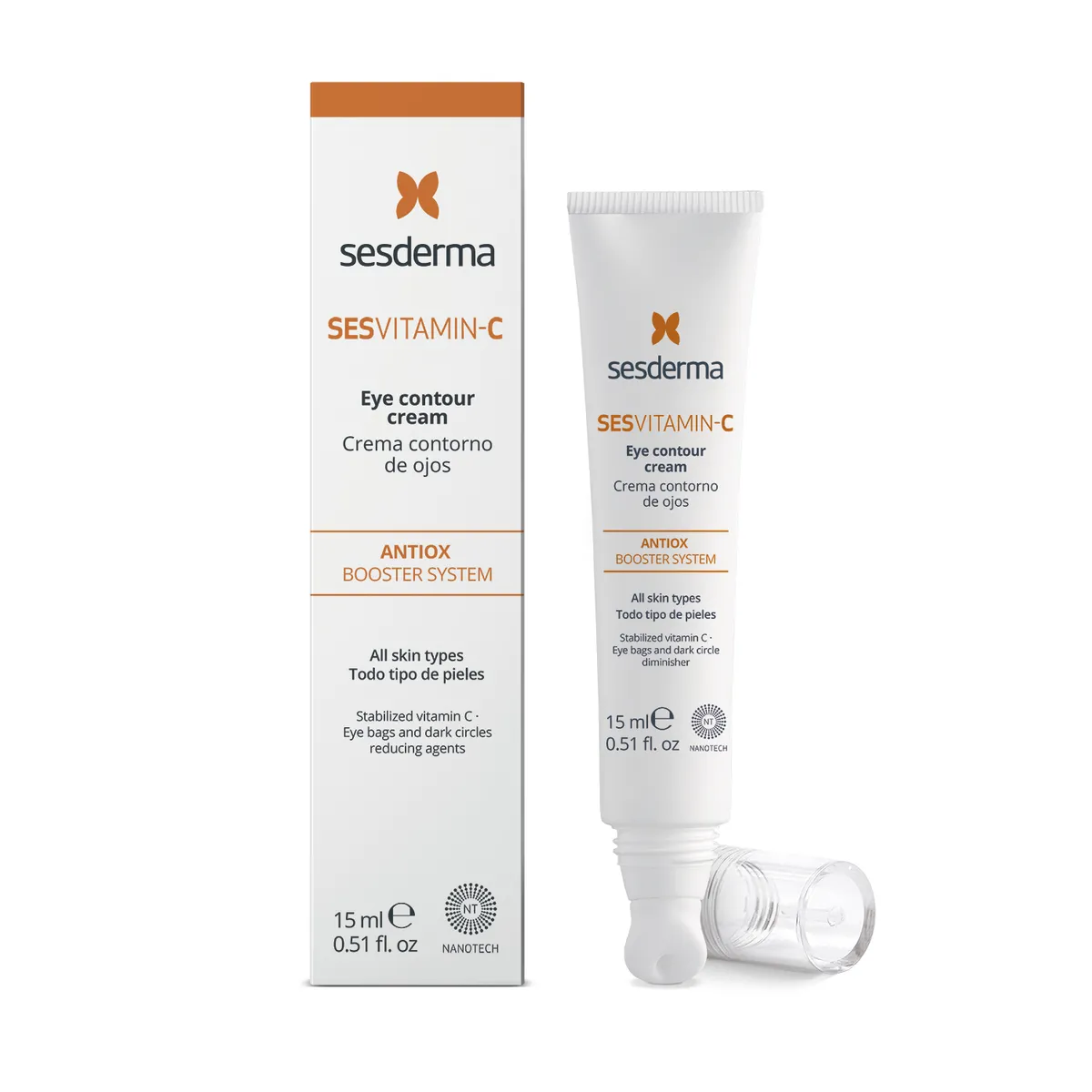 SESDERMA - Contorno de Ojos Sesvitamin-C Sesderma para Todo tipo de piel 15 ml