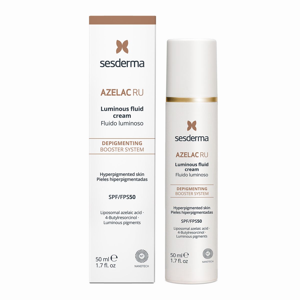 SESDERMA - Fluido Luminoso Despigmentante Facial Azelac Ru Sesderma 50 ml