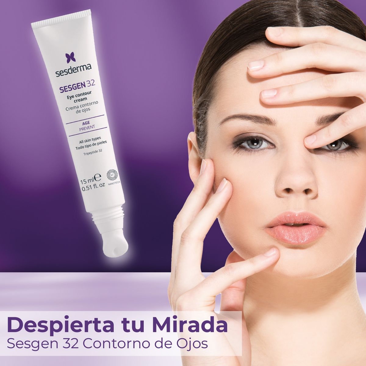 SESDERMA - Contorno de Ojos Sesgen 32 Sesderma para Todo tipo de piel 15 ml