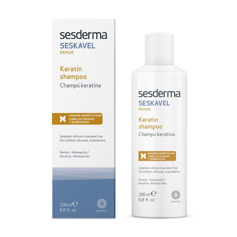 SESDERMA - Champú Sesderma Seskavel Repair Keratina 200ml