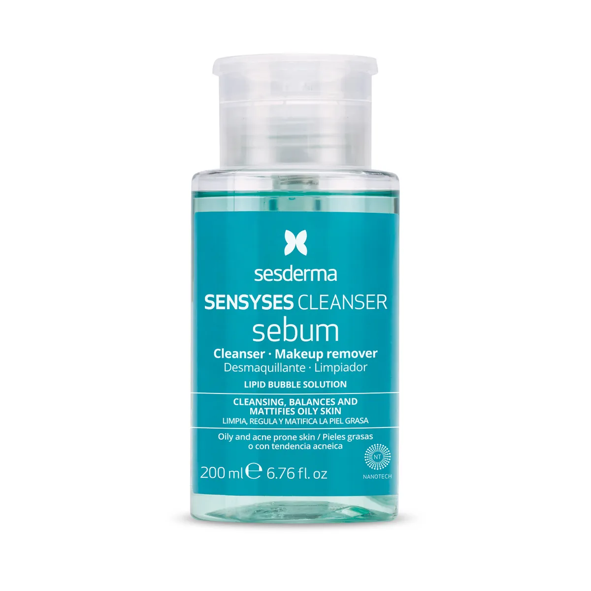 SESDERMA - Limpiador Sensyses Cleanser Sebum Sesderma para Piel Grasa 200 ml