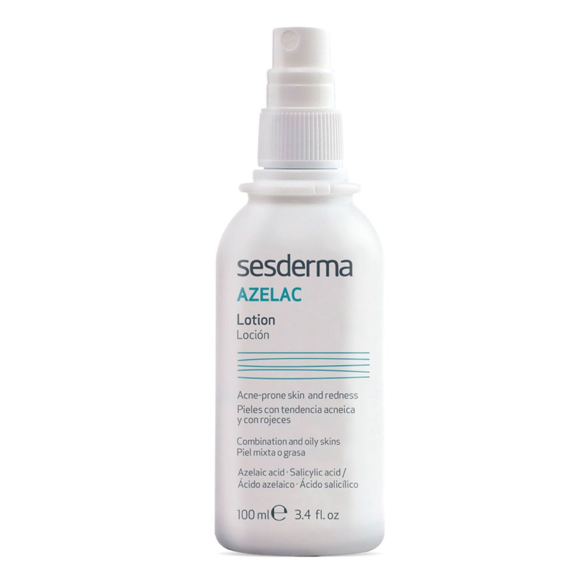 SESDERMA - Tratamiento de acné Azelac Loción Sesderma para Piel Grasa 100 ml