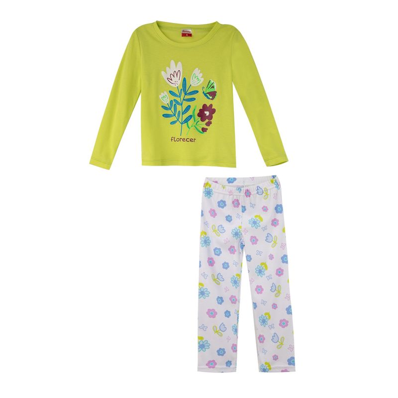 SANTANA - Pijama Niña Anita Verde