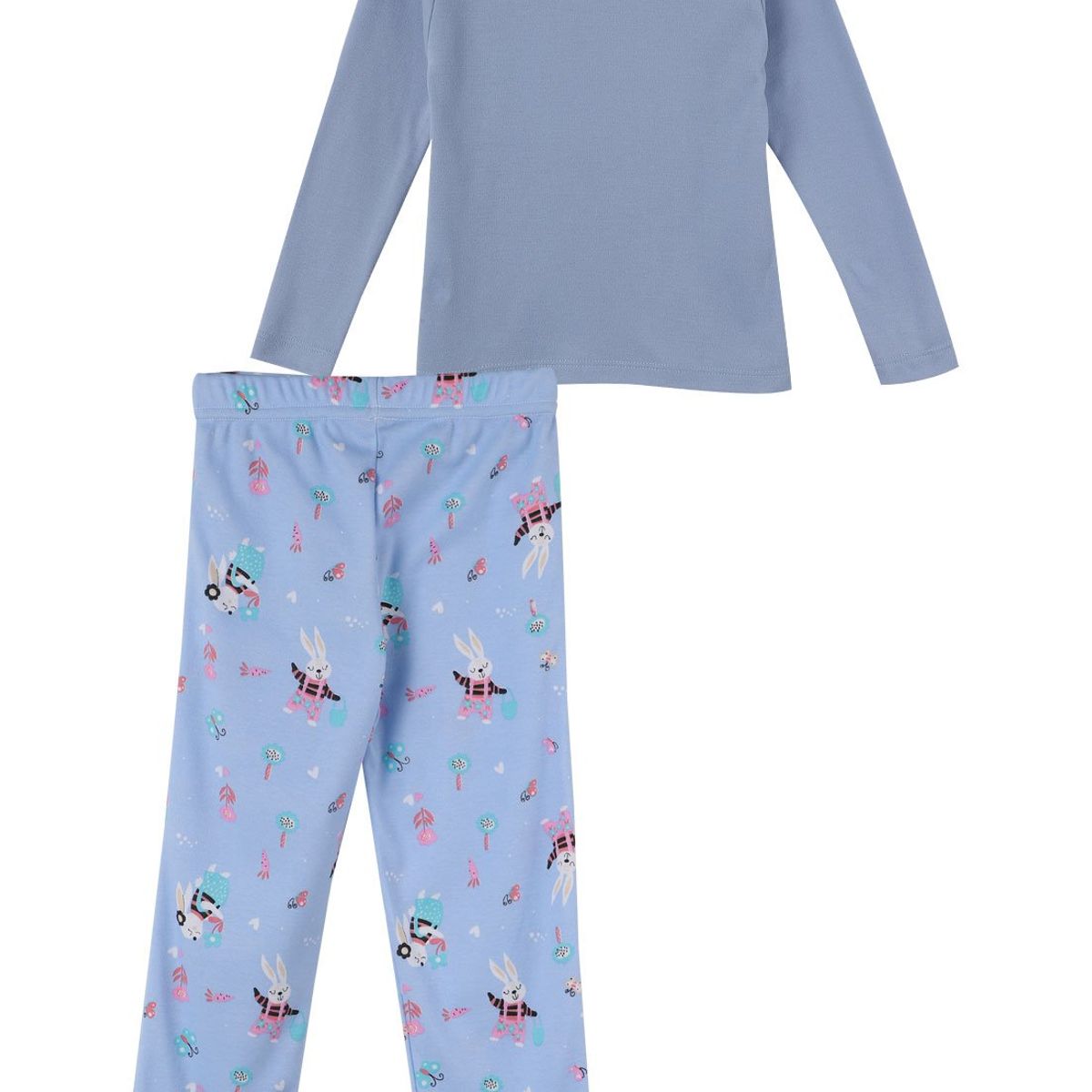 SANTANA - Pijama Niña Anita Azul