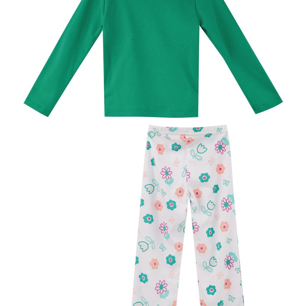 SANTANA - Pijama Niña Anita Verde