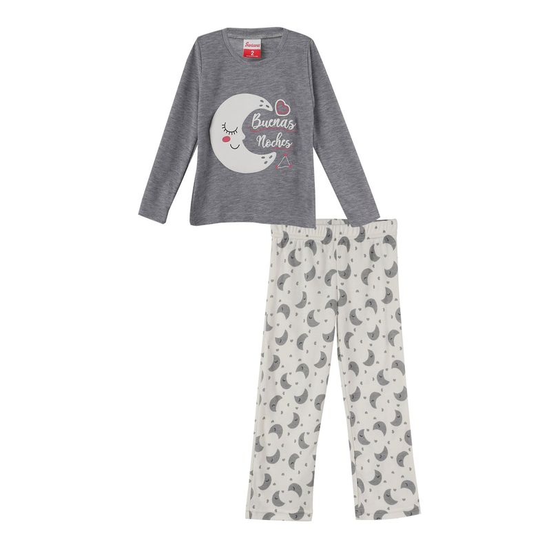 SANTANA - Pijama Niña Anita Crudo