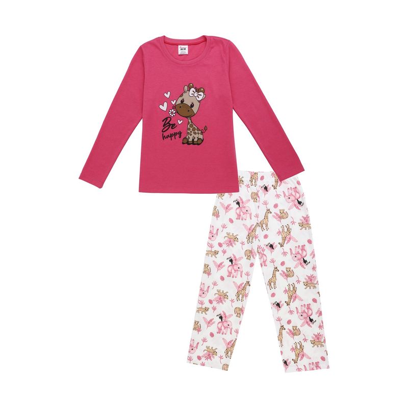 SANTANA - Pijama Niña Anita Ocre