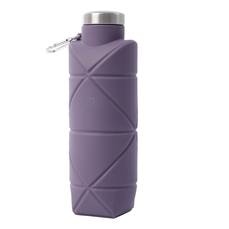 TOTTO - Botilito Plegable Origami 650 ml Morado
