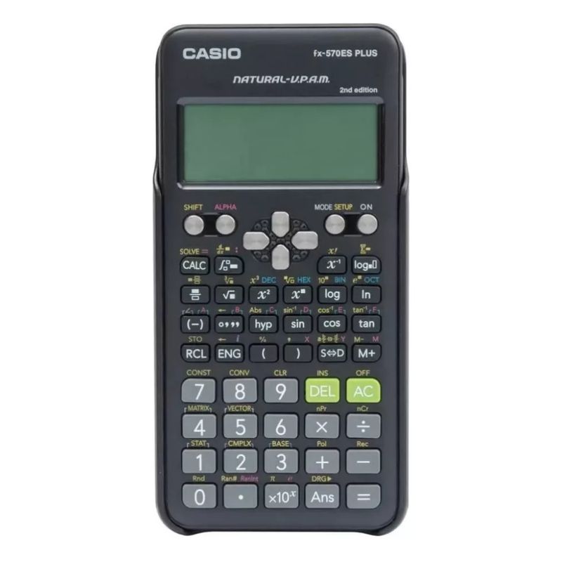 CASIO - Calculadora Científica Casio Original Fx-570es Plus 417 Func
