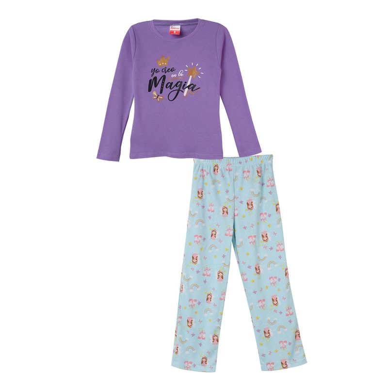 SANTANA - Pijama Niña Anita Amarillo