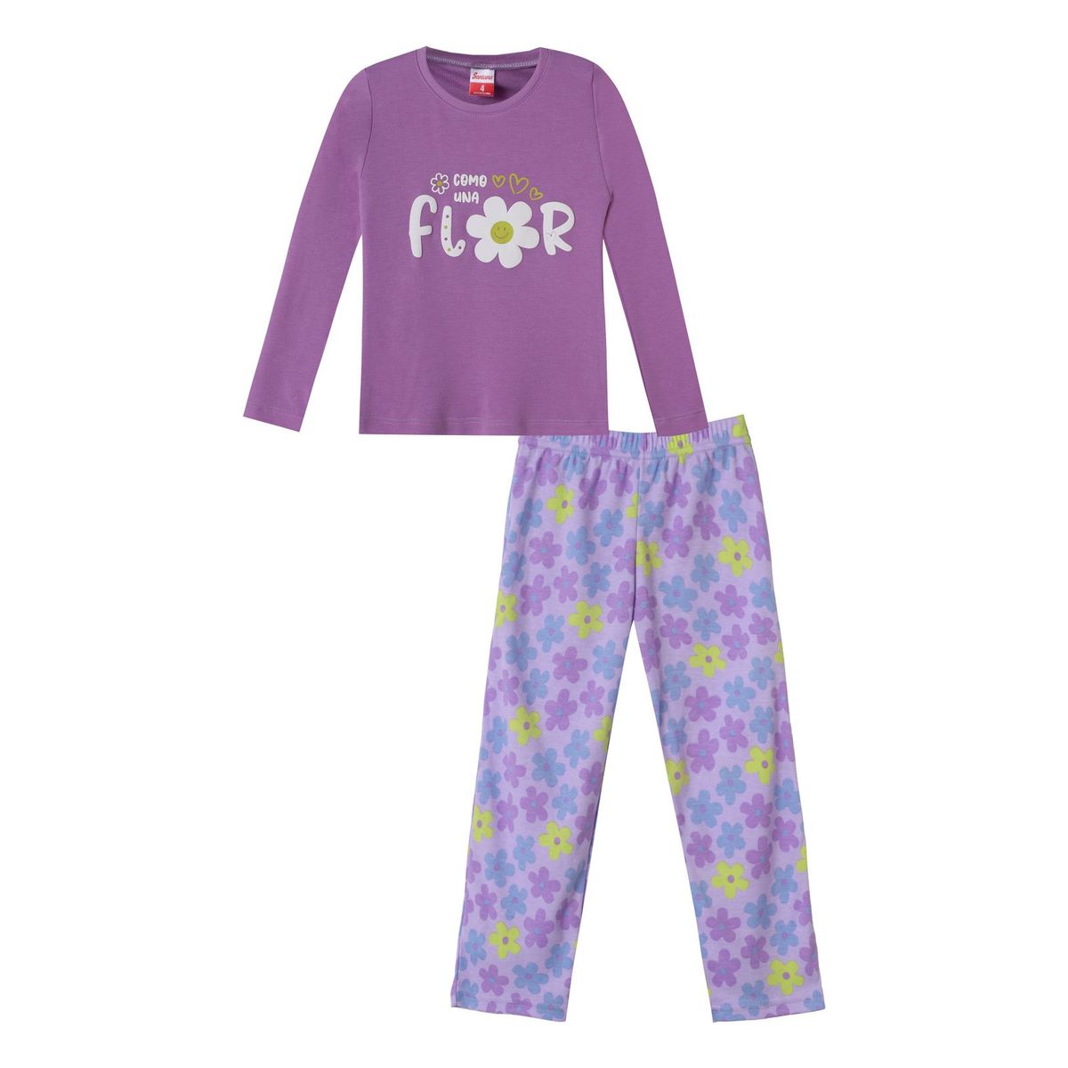 SANTANA - Pijama Niña Anita Violeta