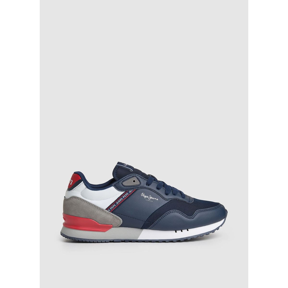 PEPE JEANS - Tenis Pepe Jeans London Bright M para hombre color Azul