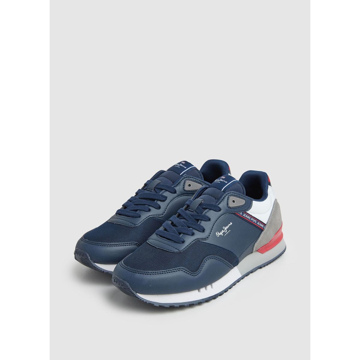PEPE JEANS - Tenis Pepe Jeans London Bright M para hombre color Azul