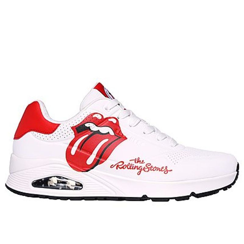 SKECHERS - Tenis Skechers Uno Rolling Stones Para Hombre Color Blanco