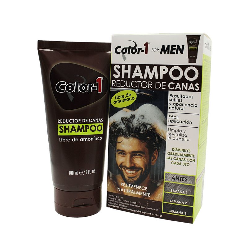 GENERICO - Shampoo Reductor de Canas Color 1