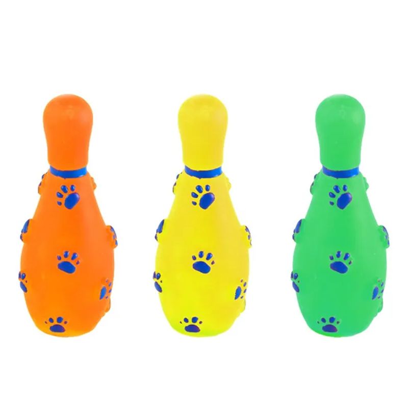 GENERICO - Juguete Mascotas Caucho Diseño Pino 1 pz