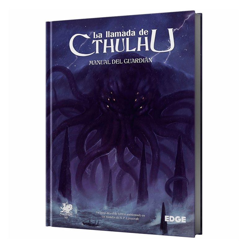 EDGE ENTERTAINMENT - La llamada De Cthulhu Manual Del Guardián Libro Juego Rol