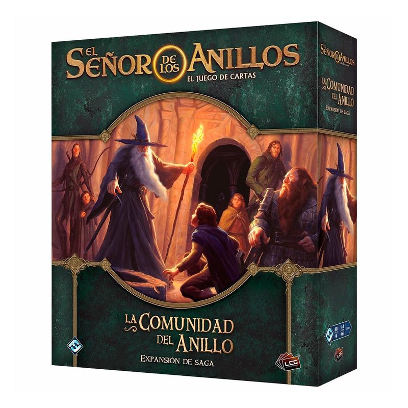 FANTASY FLIGHT GAMES - El Señor De Los Anillos La Comunidad Del Anillo Exp De Saga