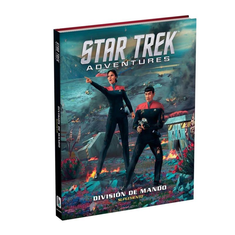 ASMODEE - Star Trek Adventures División de Mando Juego De Rol Español
