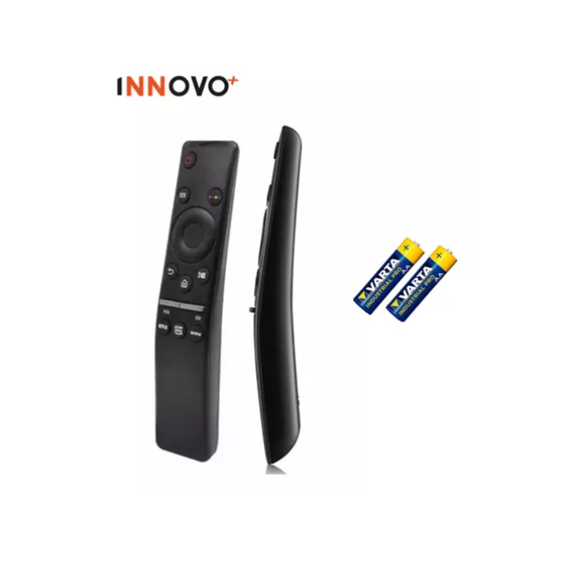 INNOVA - Control Remoto Curvo Compatible Con Samsung Smart Tv Boton Netflix