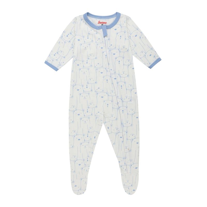 SANTANA - Pijama Bebé Bunny Niño Azul