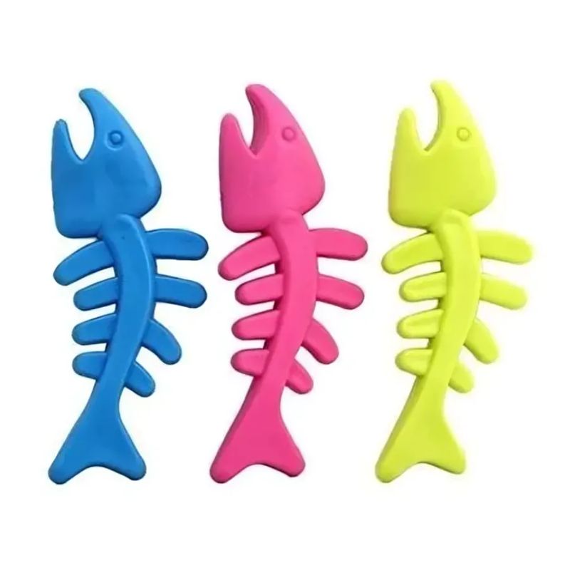 GENERICO - Juguete Mascotas Rígido Diseño Pez 1 pz