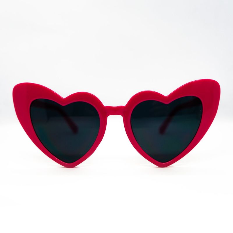 AT NIGHT SUNGLASSES - Gafas de sol At Night corazón fucsia UV400