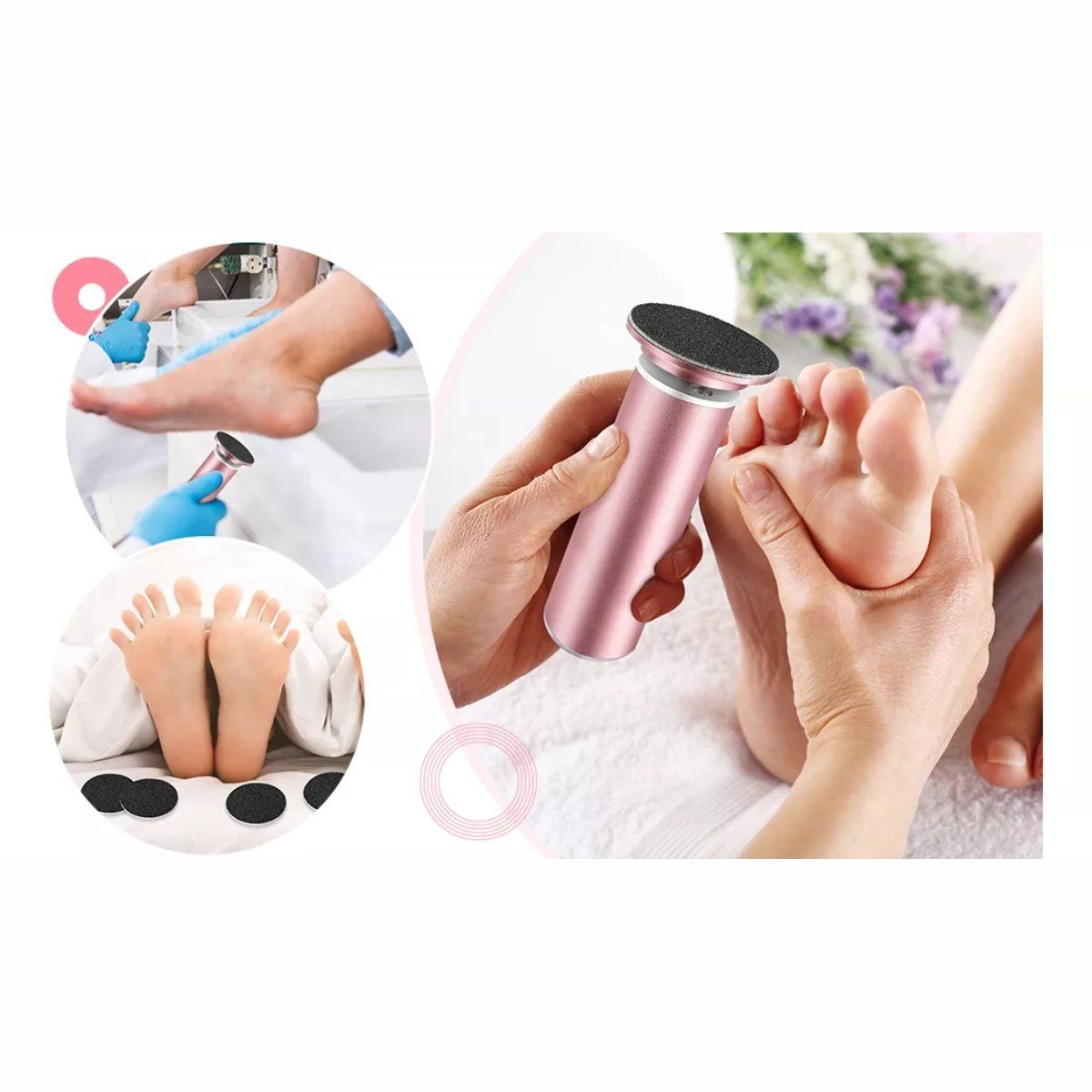 GENERICO - Removedor Callos Quita Callos Electrico Pedicure