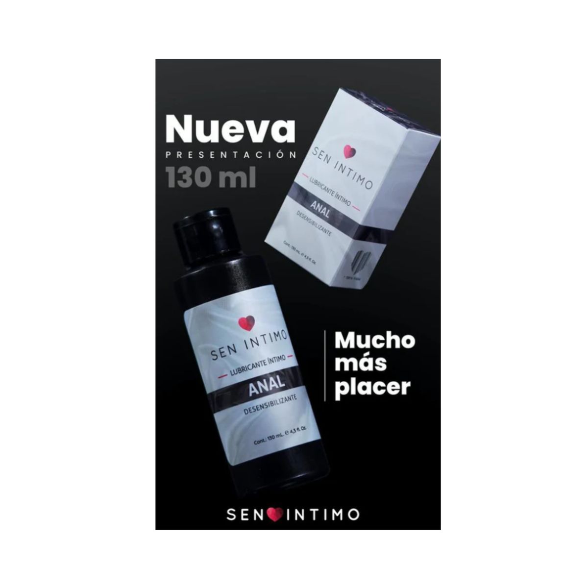 SEN INTIMO - Lubricante dilatador Anal Sen Intimo Desensibilizante 130ml