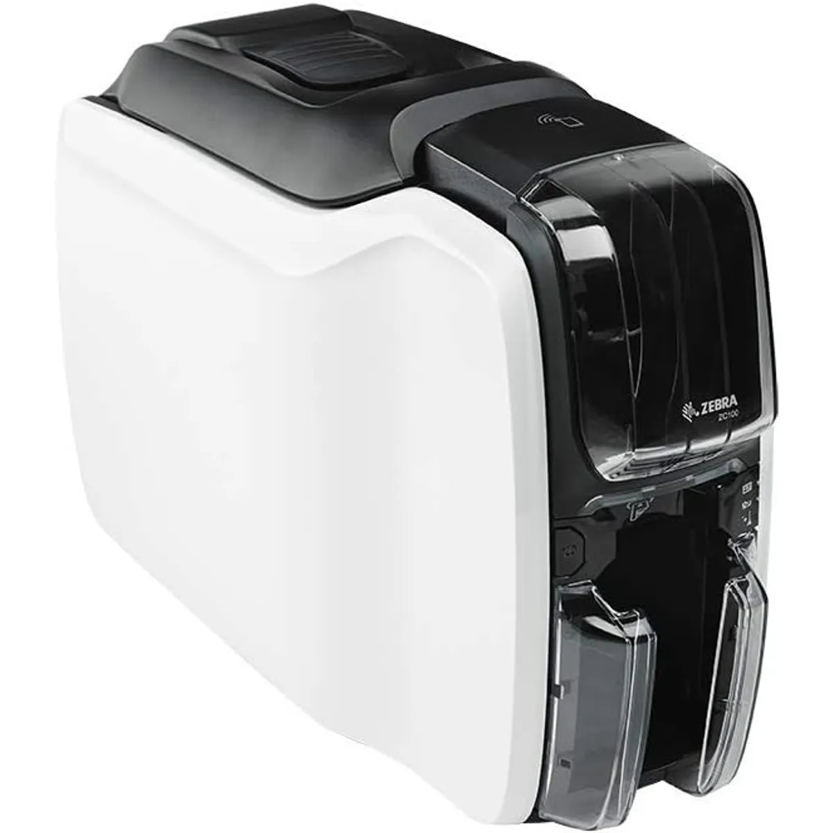 ZEBRA - Zebra ZC100 Impresora de tarjetas de plástico color