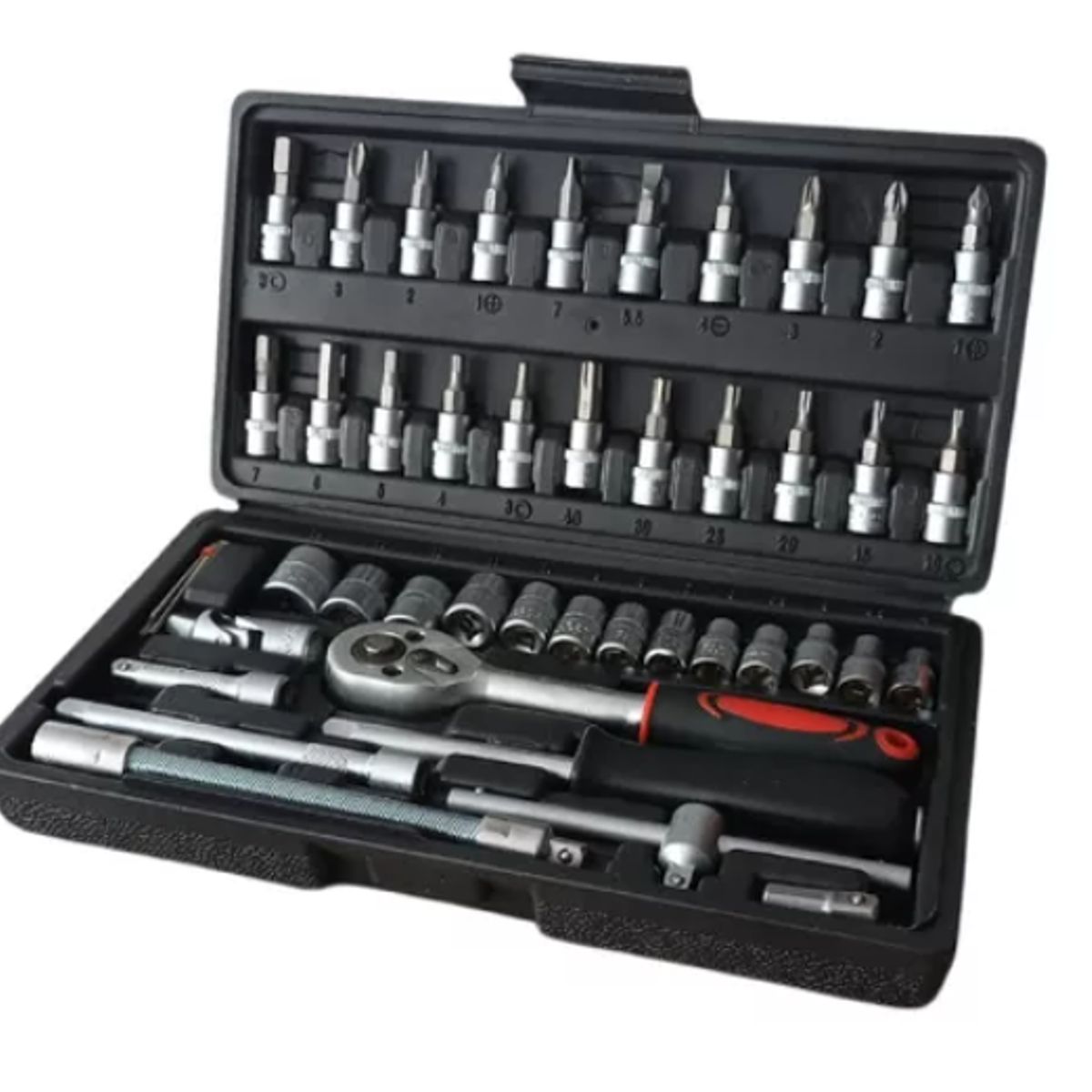 INNOVA - Juego De Copas Rache Puntas Extensor Estuche Herramienta